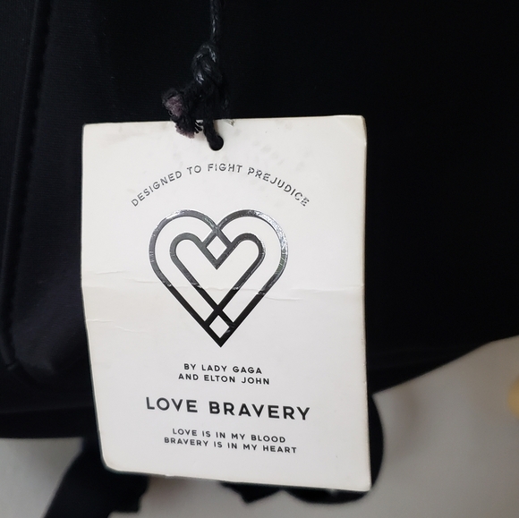 Love Mini Backpack Love Bravery Lady Gaga Elton John Macy's Exclusive NWT - Picture 6 of 7